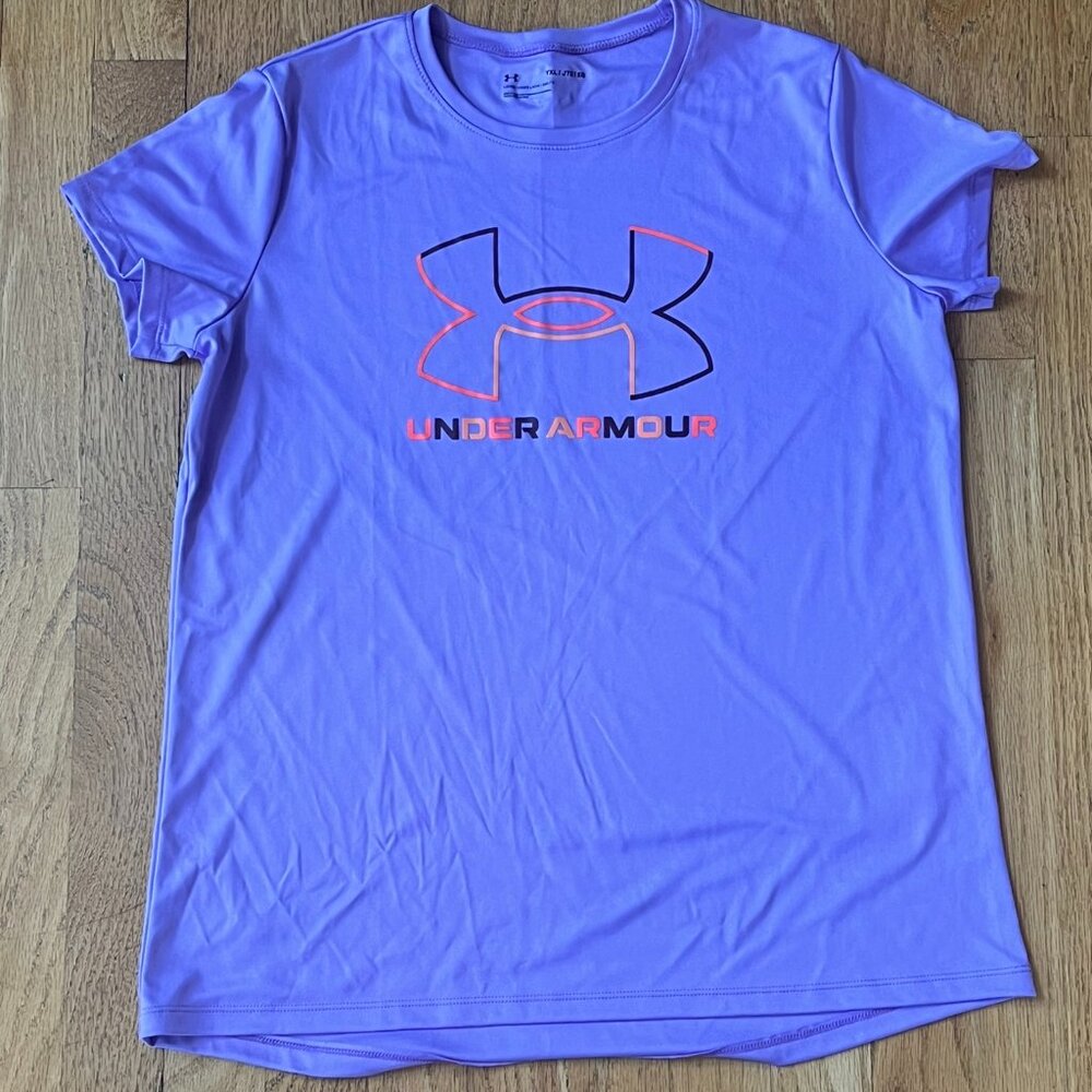 Girls Under Armour t-shirts (Youth XL) - 2 - Picture 2 of 6